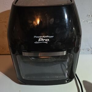 Power AirFryer Pro Black Air Fryer